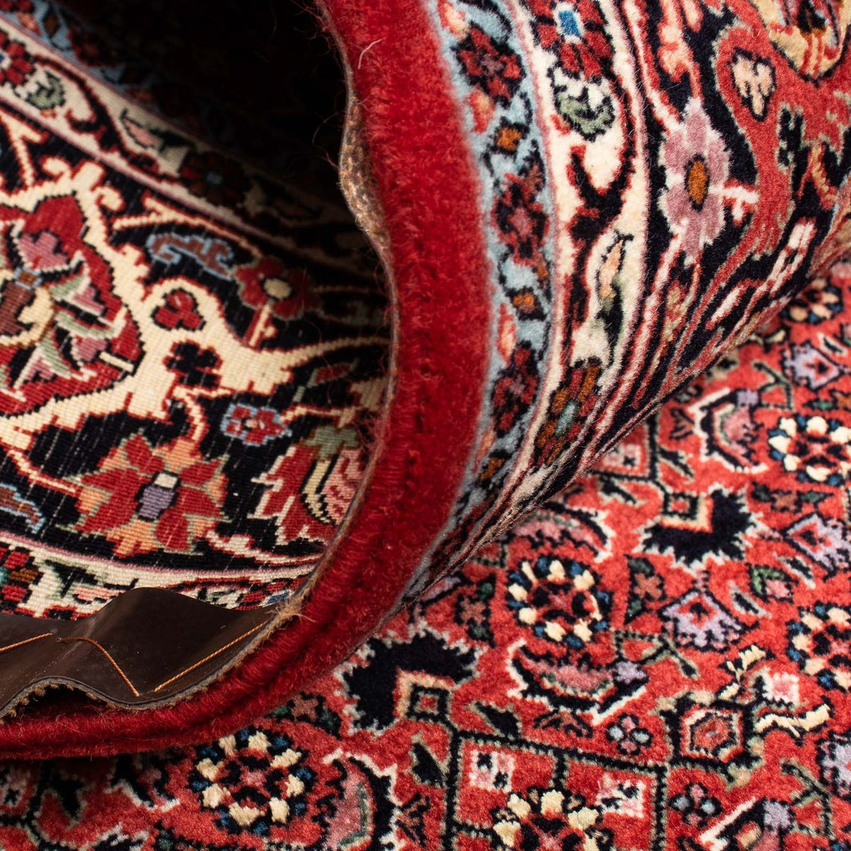 Perzisch tapijt - Bijar vierkant  - 200 x 197 cm - donkerrood