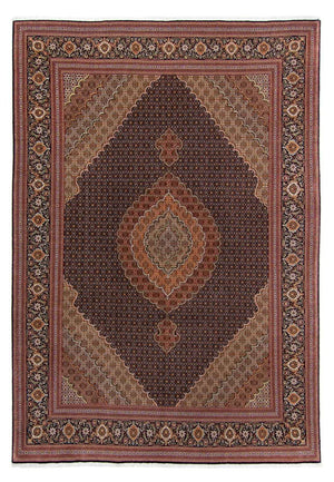Perzisch tapijt - Tabriz - 359 x 252 cm - bruin
