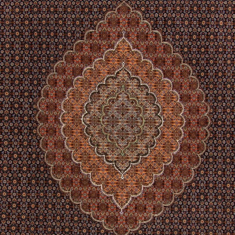 Perzisch tapijt - Tabriz - 359 x 252 cm - bruin