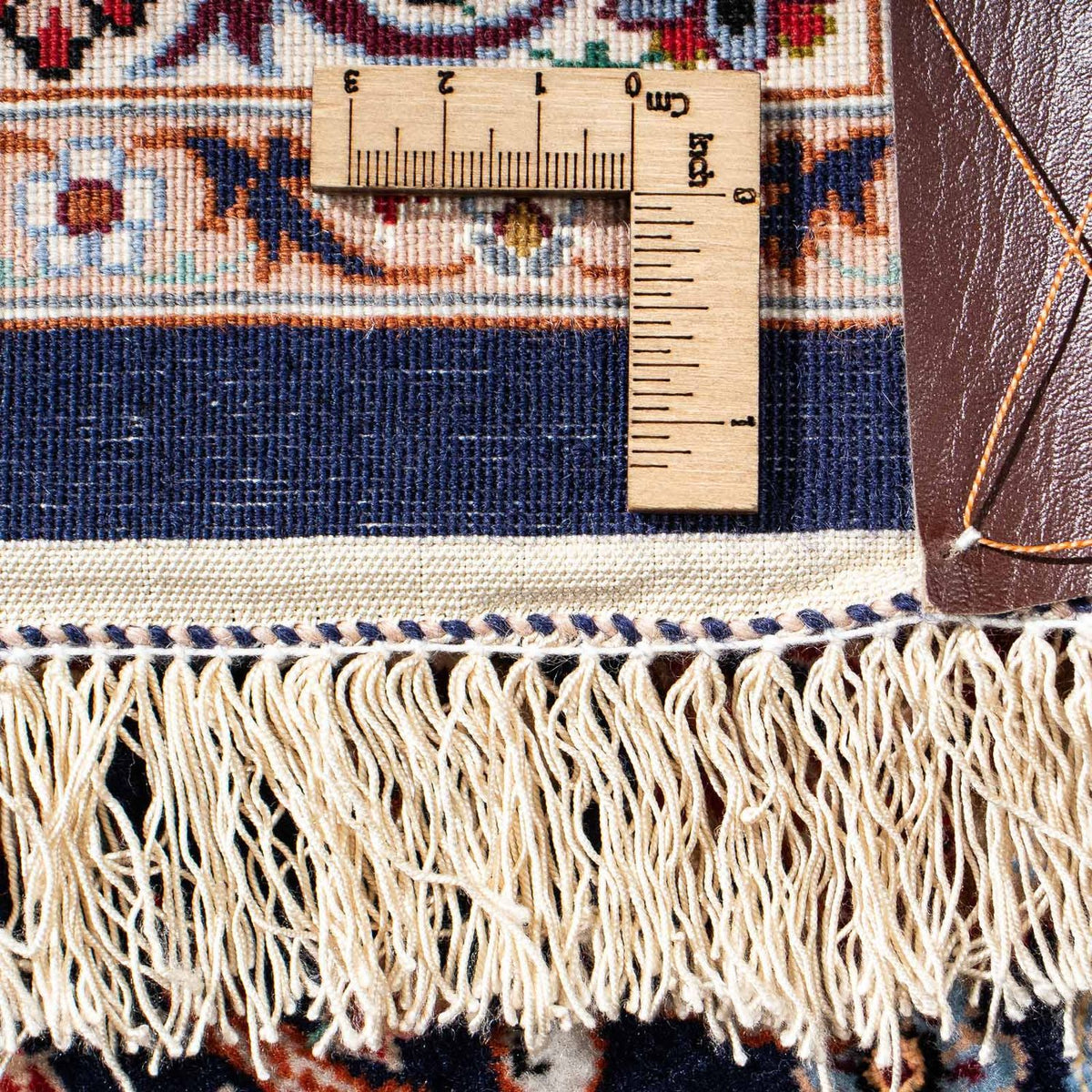 Perzisch tapijt - Isfahan - Premium - 218 x 145 cm - donkerblauw