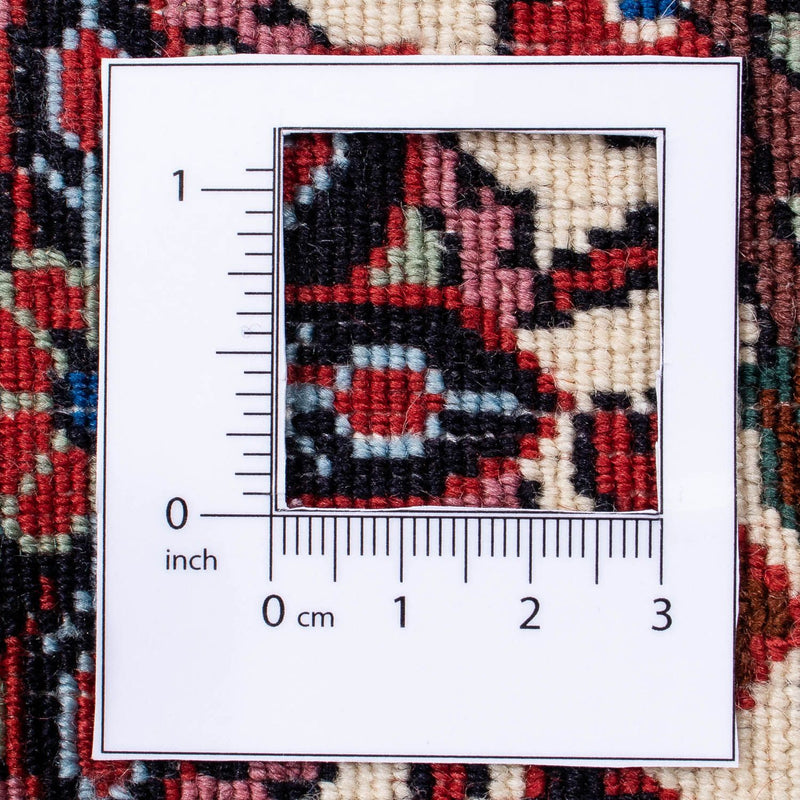 Perzisch tapijt - Bijar - 297 x 247 cm - rood