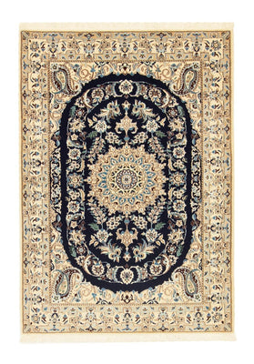Perzisch tapijt - Nain - Premium - 148 x 100 cm - donkerblauw