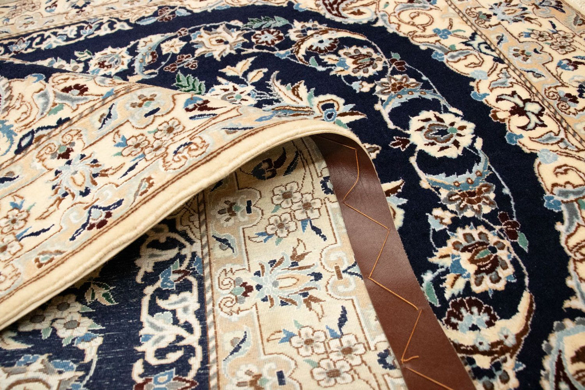 Perzisch tapijt - Nain - Premium - 148 x 100 cm - donkerblauw