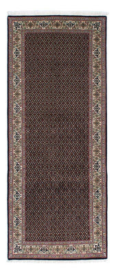Loper Perzisch tapijt - Tabriz - 209 x 85 cm - donkerblauw