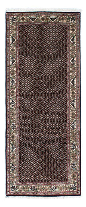 Loper Perzisch tapijt - Tabriz - 209 x 85 cm - donkerblauw