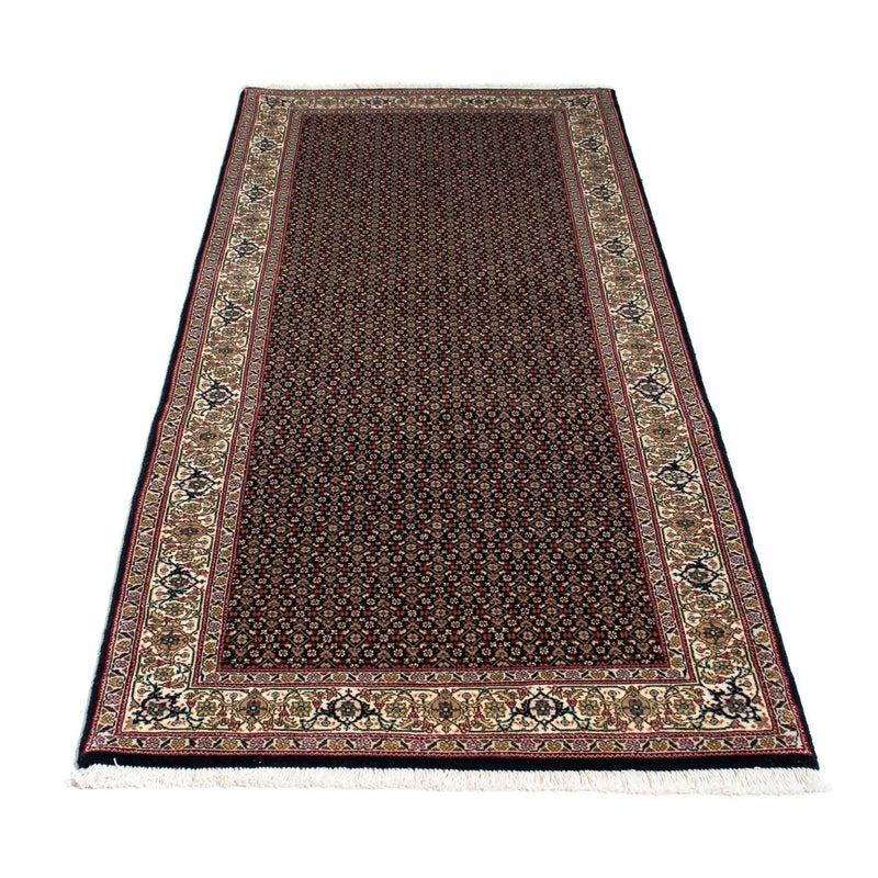 Loper Perzisch tapijt - Tabriz - 209 x 85 cm - donkerblauw