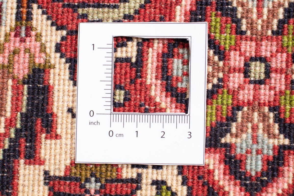 Perzisch tapijt - Bijar vierkant  - 208 x 200 cm - licht rood