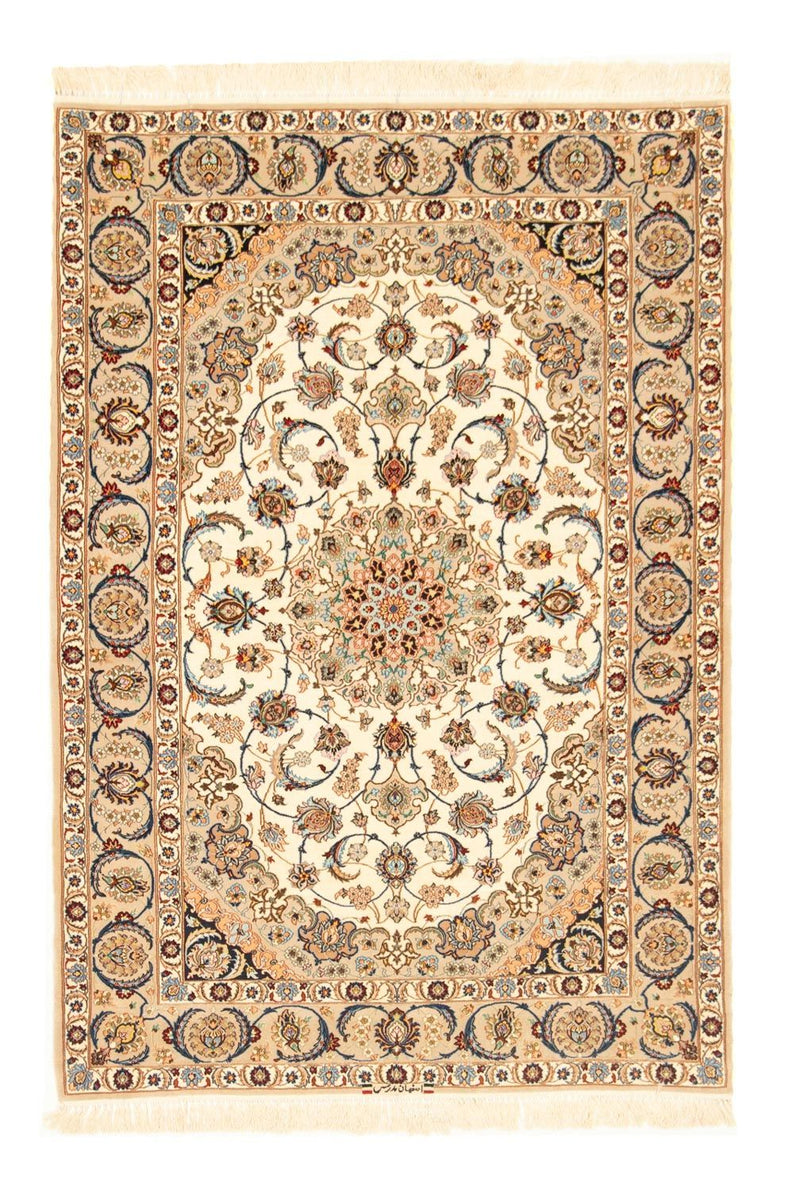 Perzisch tapijt - Isfahan - Premium - 163 x 111 cm - beige