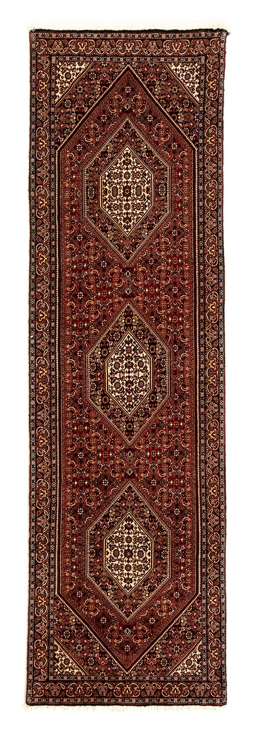 Loper Perzisch tapijt - Bijar - 250 x 73 cm - veelkleurig