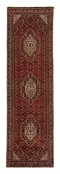 Loper Perzisch tapijt - Bijar - 250 x 73 cm - veelkleurig