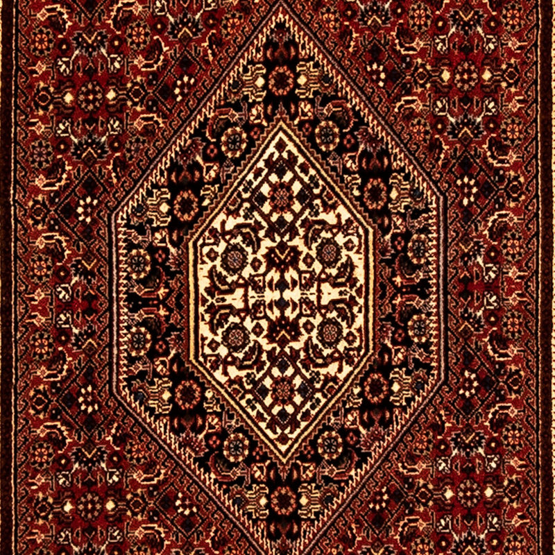 Loper Perzisch tapijt - Bijar - 250 x 73 cm - veelkleurig