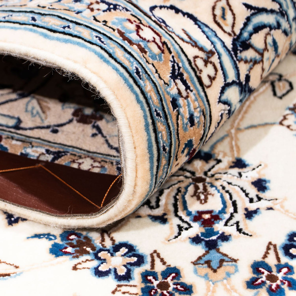 Perzisch tapijt - Nain - Premium - 209 x 130 cm - beige