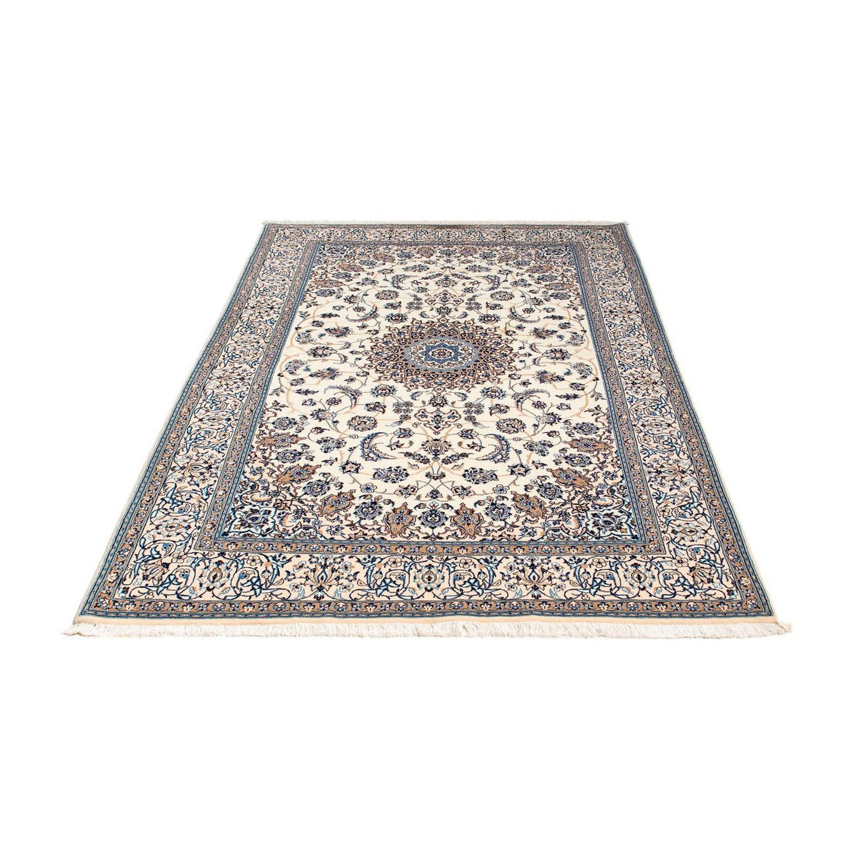 Perzisch tapijt - Nain - Premium - 209 x 130 cm - beige