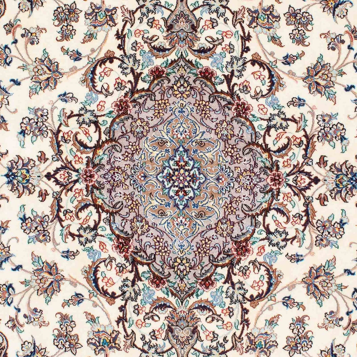 Perzisch tapijt - Isfahan - Premium - 201 x 130 cm - beige