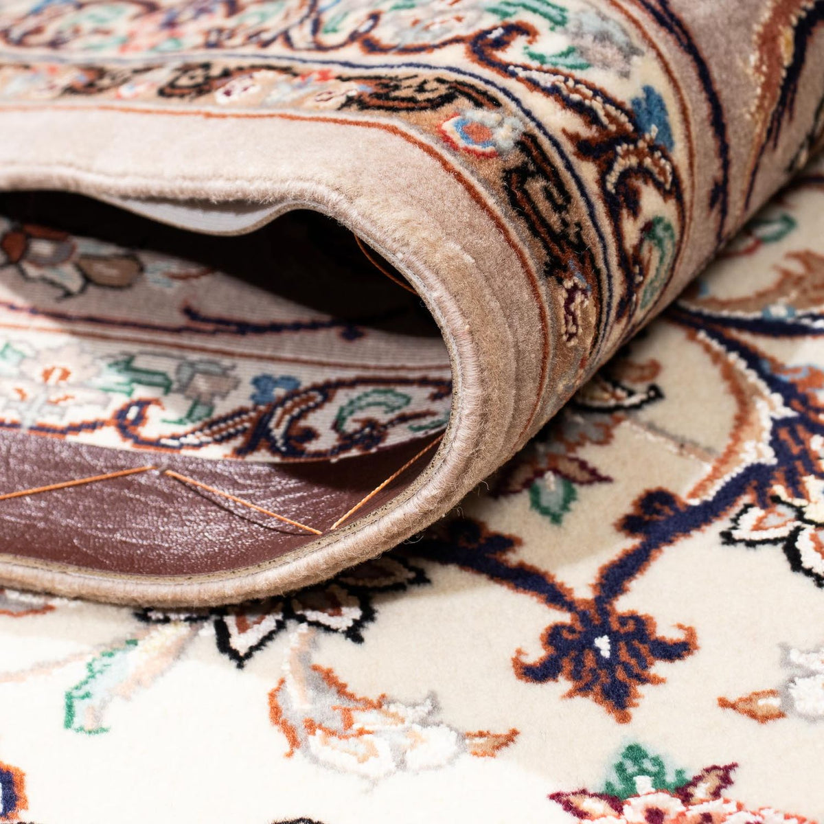 Perzisch tapijt - Isfahan - Premium - 201 x 130 cm - beige