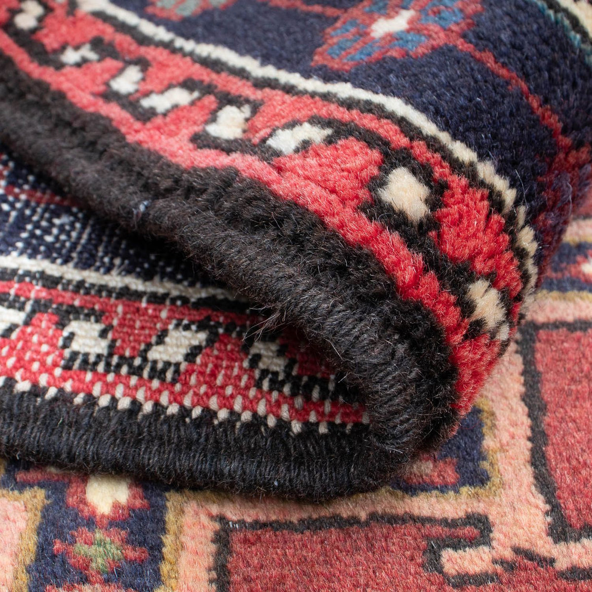 Perzisch Tapijt - Nomadisch - 100 x 72 cm - bruin