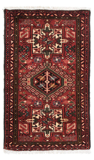 Perzisch Tapijt - Nomadisch - 105 x 66 cm - donkerrood