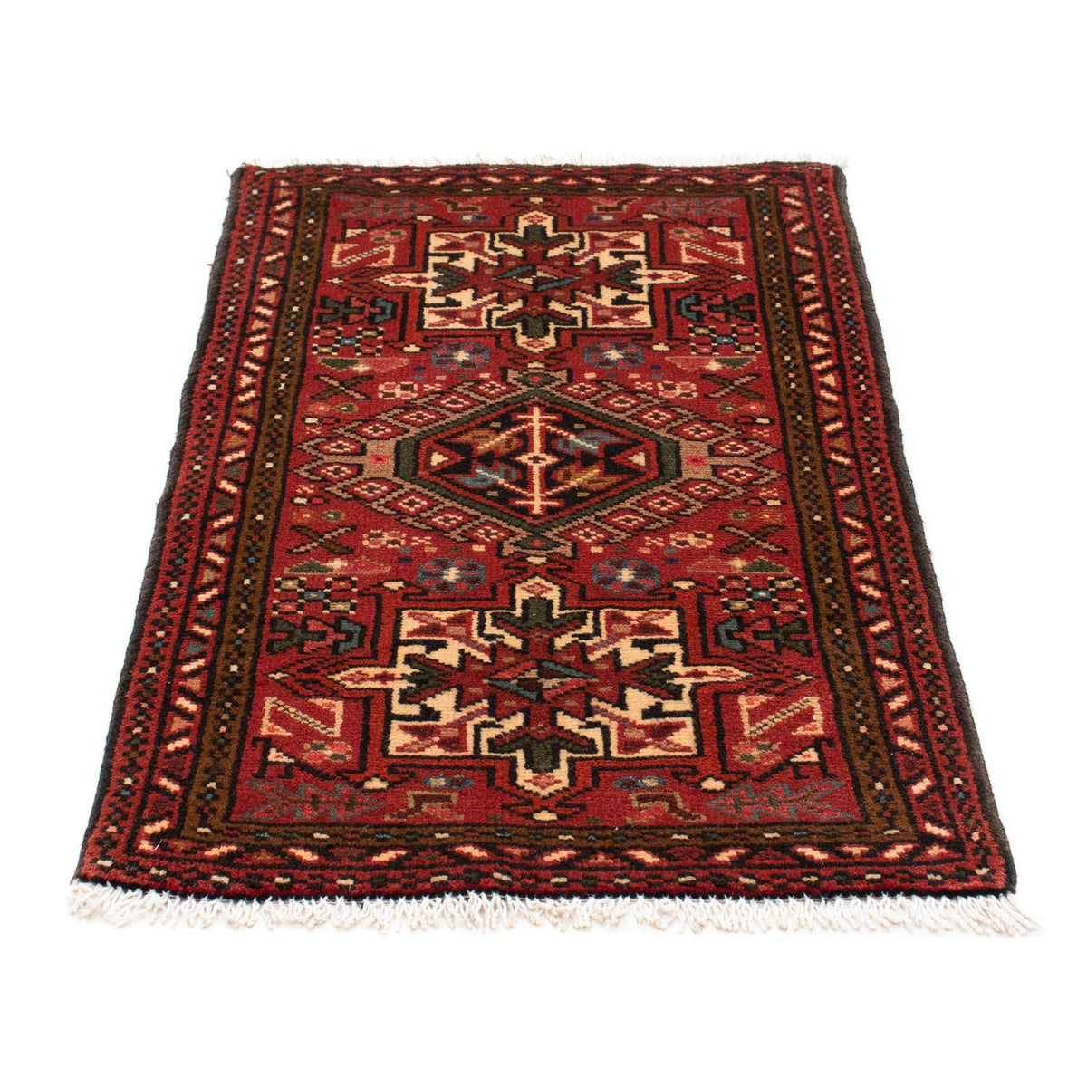 Perzisch Tapijt - Nomadisch - 105 x 66 cm - donkerrood