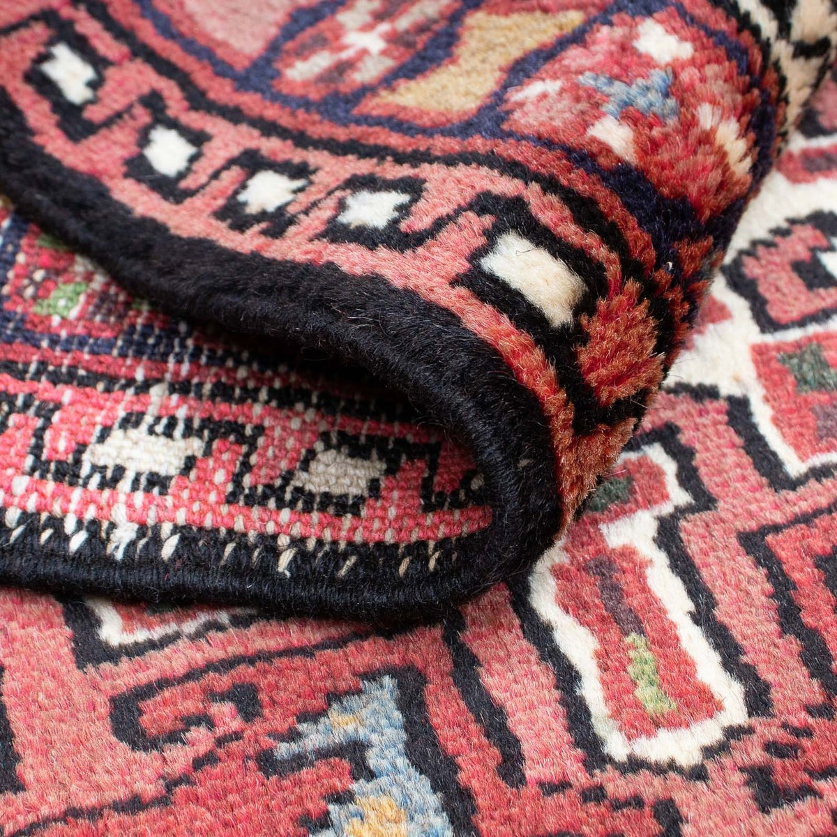 Perzisch Tapijt - Nomadisch - 105 x 65 cm - donkerrood