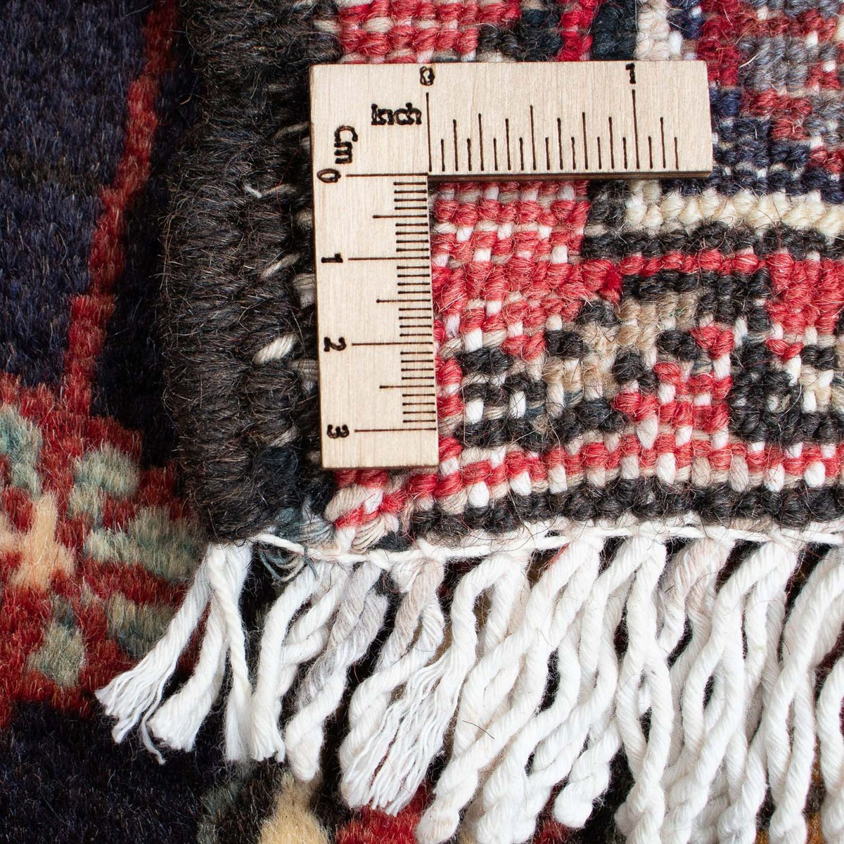 Perzisch Tapijt - Nomadisch - 105 x 75 cm - donkerrood