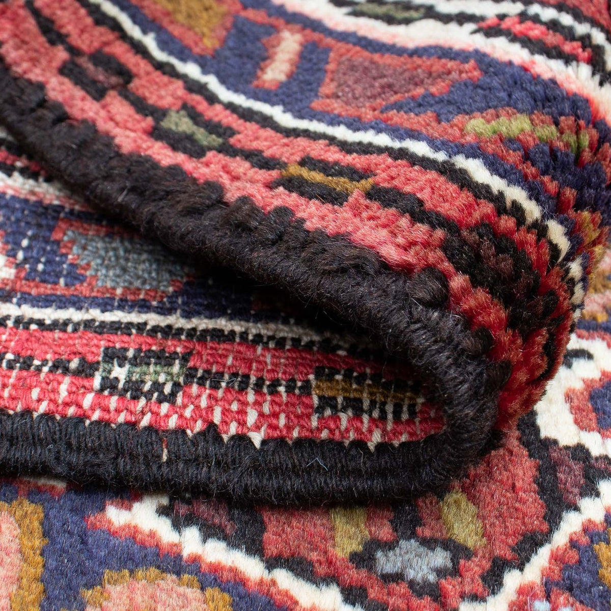 Perzisch Tapijt - Nomadisch - 98 x 70 cm - donkerrood