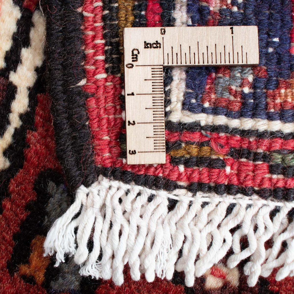 Perzisch Tapijt - Nomadisch - 100 x 73 cm - donkerrood