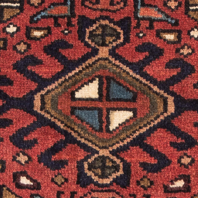 Perzisch Tapijt - Nomadisch - 100 x 67 cm - donkerrood