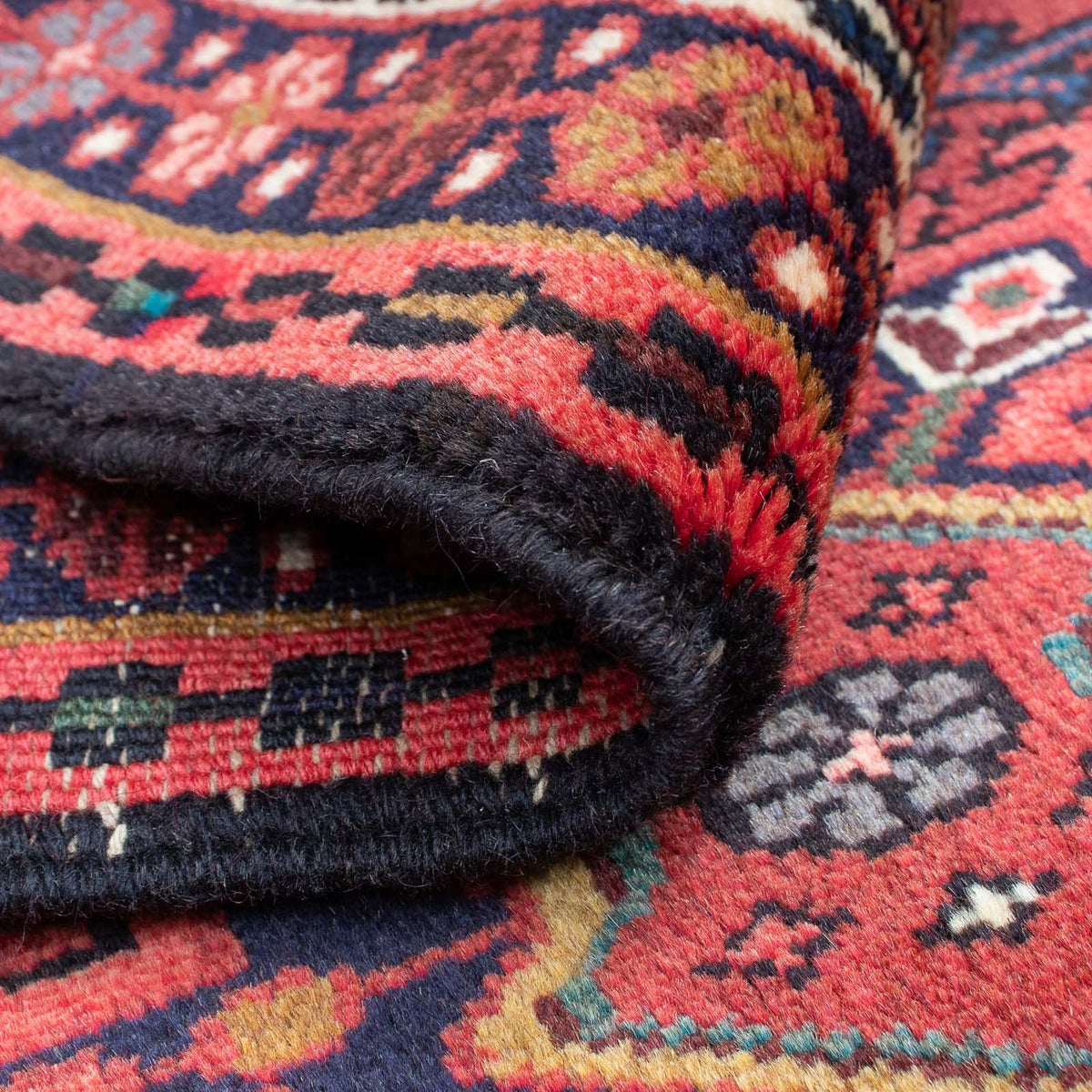 Perzisch Tapijt - Nomadisch - 105 x 65 cm - donkerrood