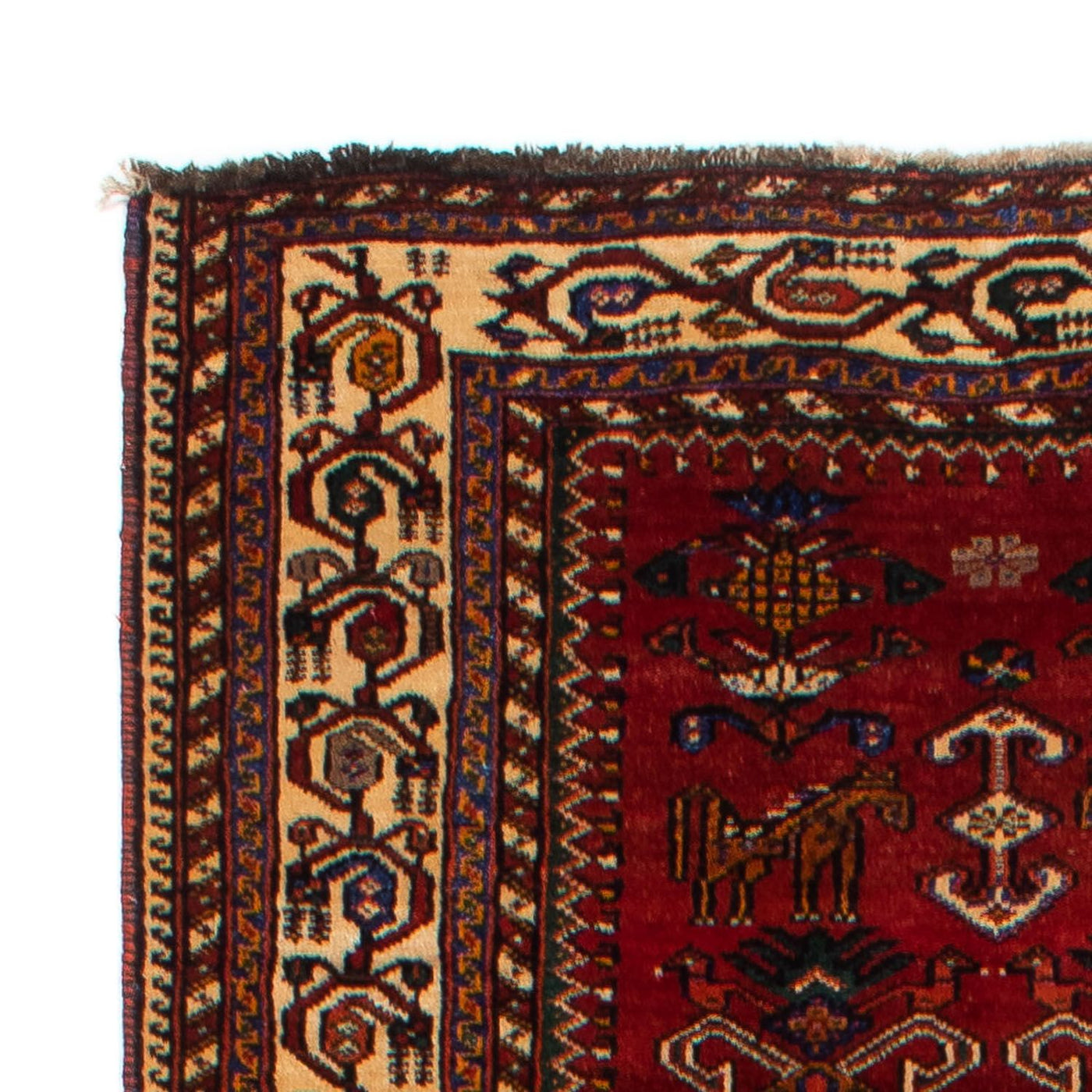 Qashqai Tapijt 337x103cm - Perzisch tapijt