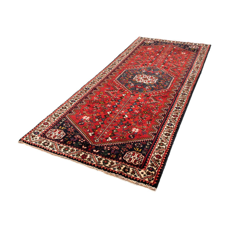 Loper Perzisch Tapijt - Nomadisch - 276 x 111 cm - donkerrood