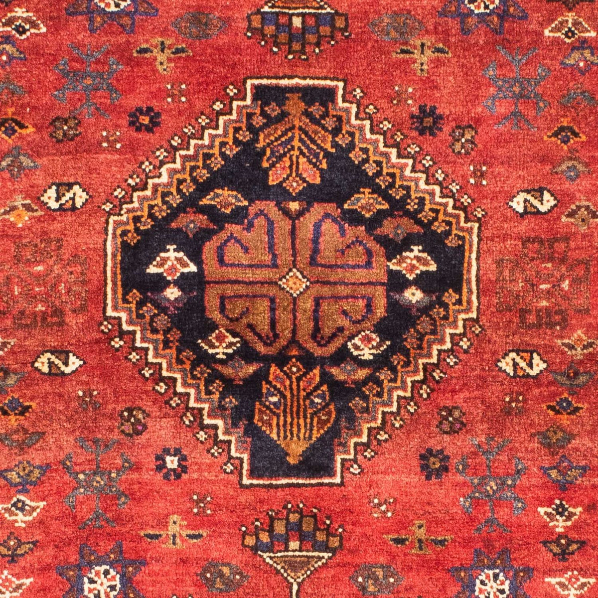 Perzisch Tapijt - Nomadisch - 170 x 118 cm - donkerrood