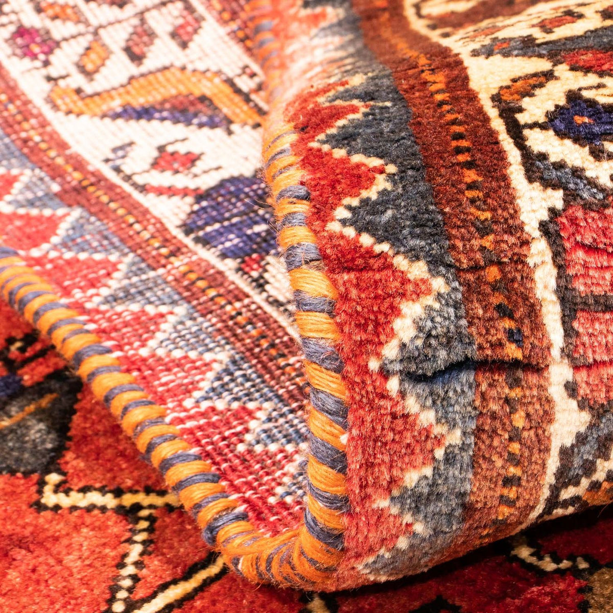 Perzisch Tapijt - Nomadisch - 170 x 118 cm - donkerrood