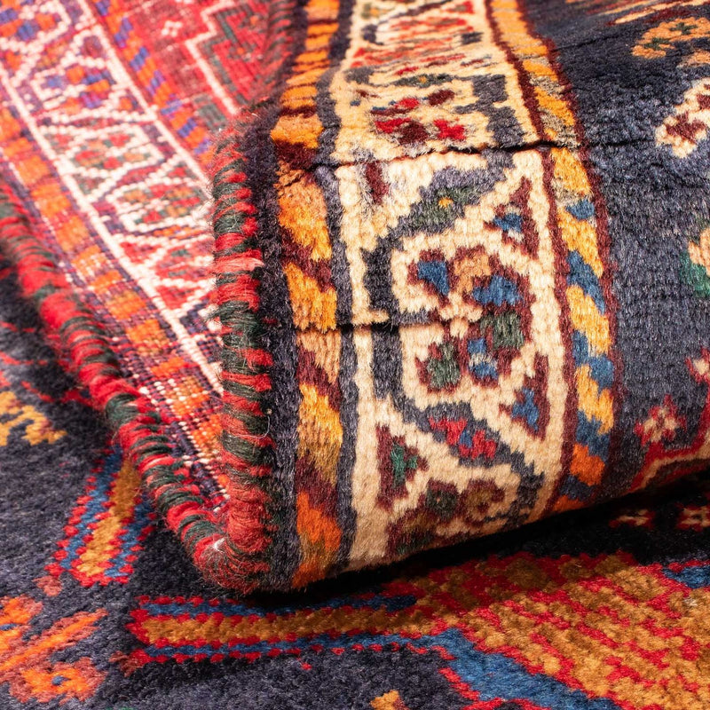 Perzisch Tapijt - Nomadisch - 156 x 114 cm - donkerrood