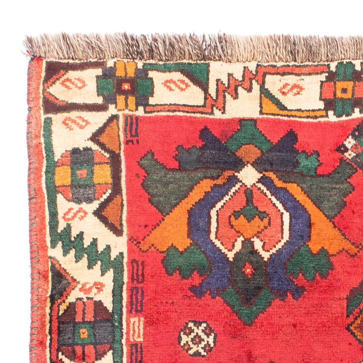 Perzisch Tapijt - Nomadisch - 159 x 117 cm - donkerrood