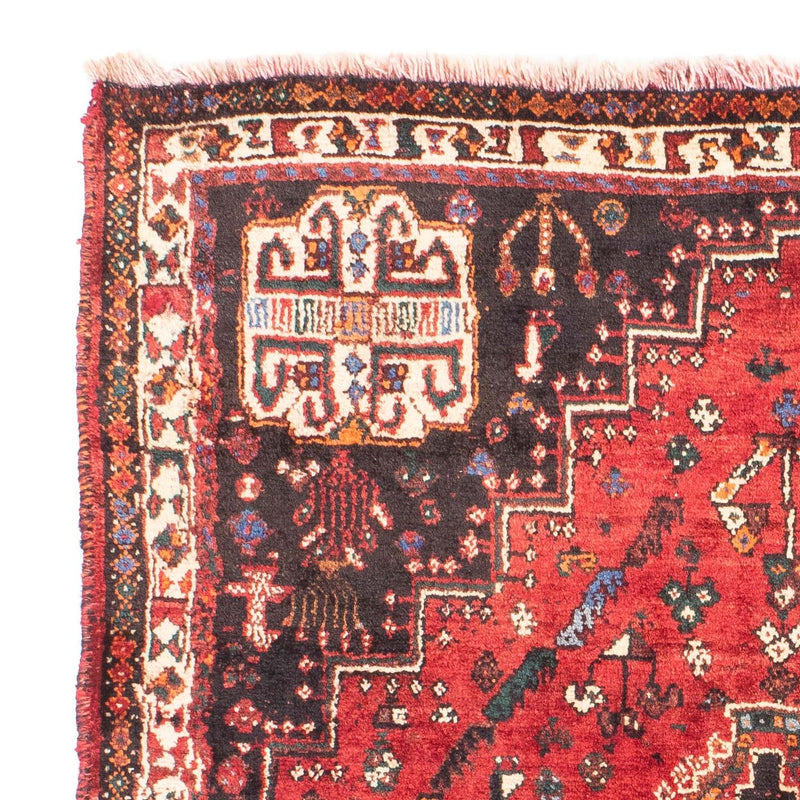 Perzisch Tapijt - Nomadisch - 162 x 117 cm - donkerrood