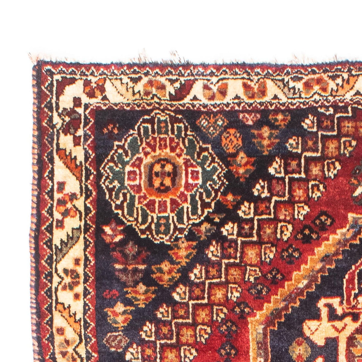 Perzisch Tapijt - Nomadisch - 187 x 110 cm - donkerrood