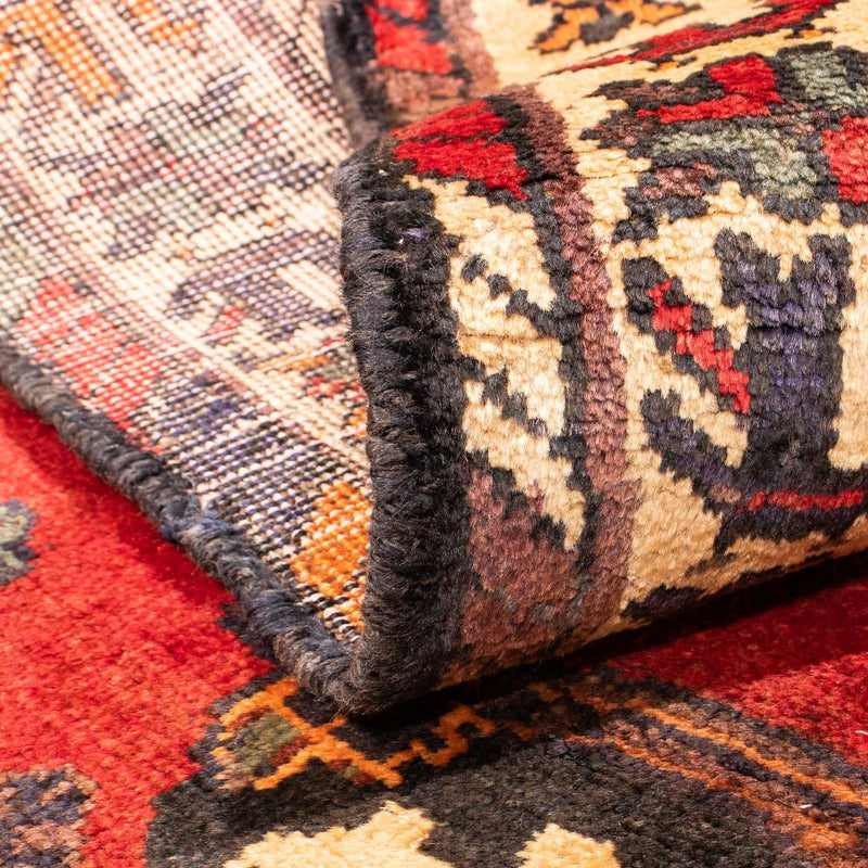 Perzisch Tapijt - Nomadisch - 155 x 110 cm - donkerrood