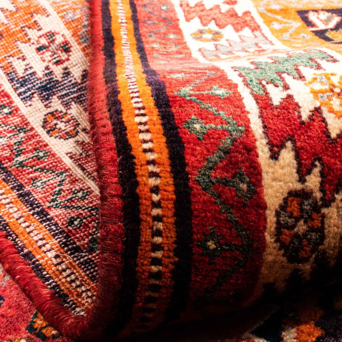 Perzisch Tapijt - Nomadisch - 240 x 167 cm - donkerrood