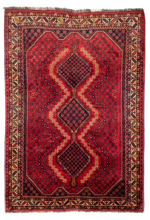 Perzisch Tapijt - Nomadisch - 298 x 208 cm - rood