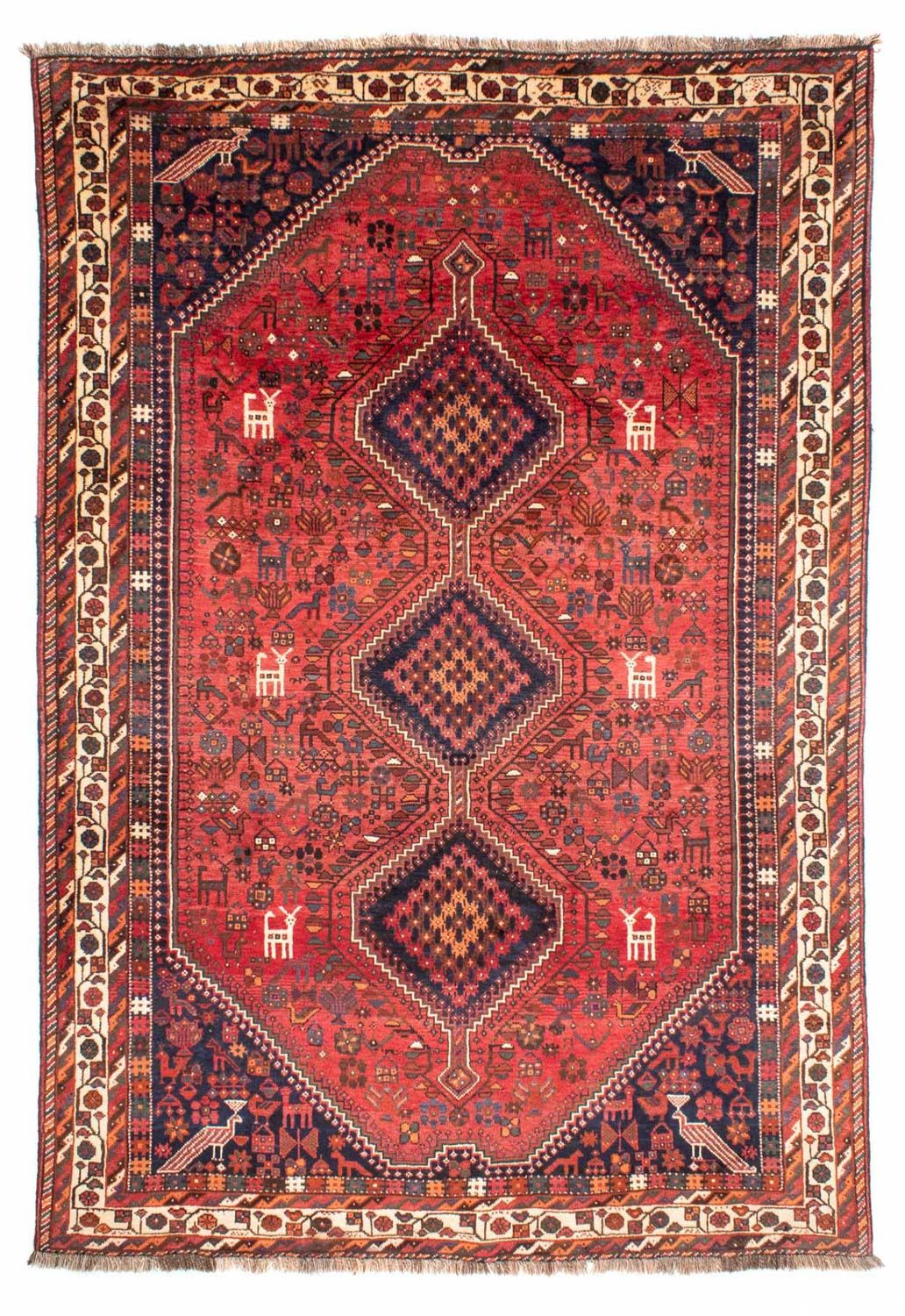 Perzisch Tapijt - Nomadisch - 308 x 206 cm - rood