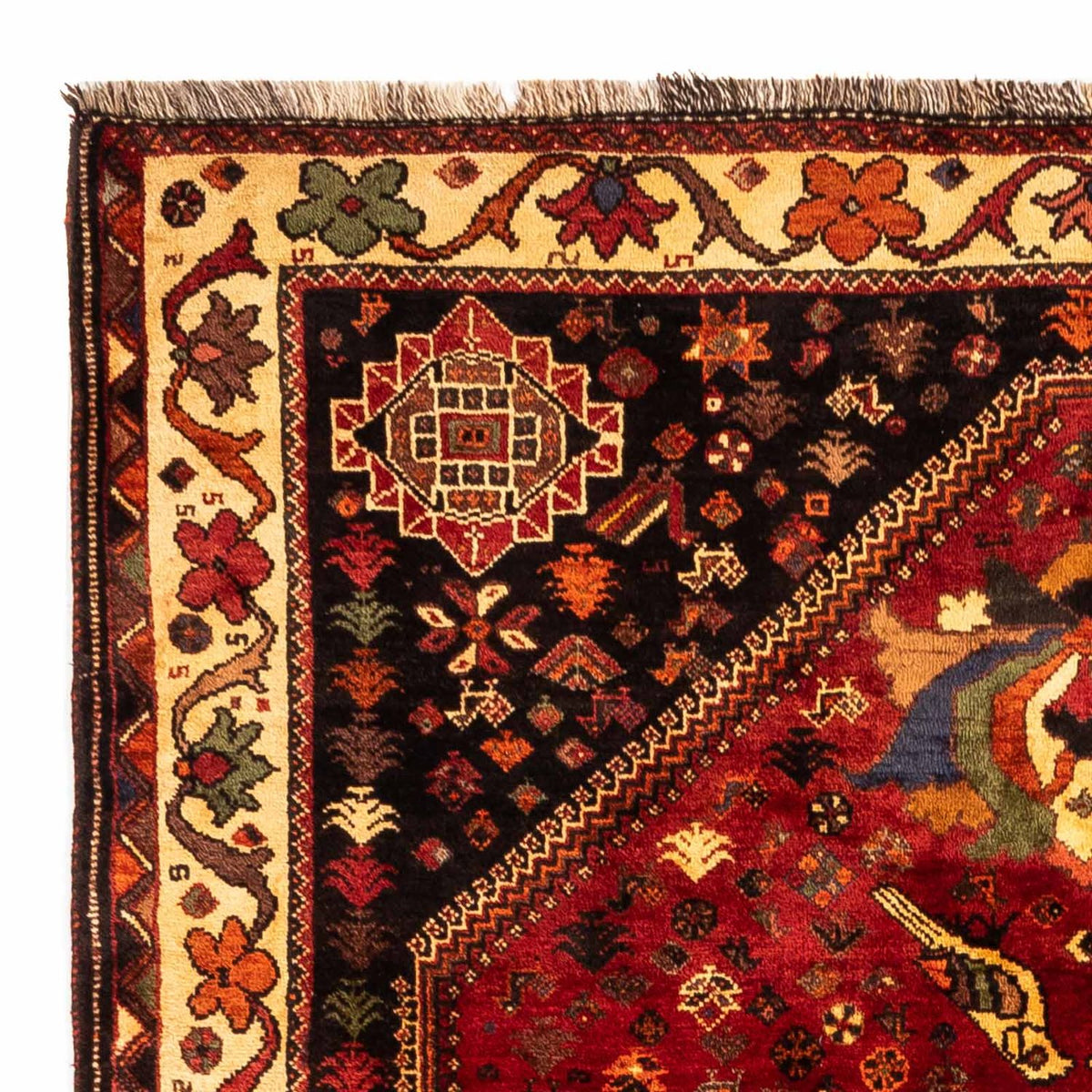 Perzisch Tapijt - Nomadisch - 270 x 180 cm - donkerrood