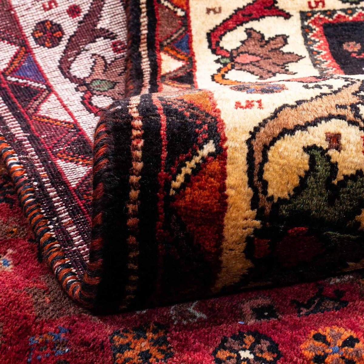 Perzisch Tapijt - Nomadisch - 270 x 180 cm - donkerrood