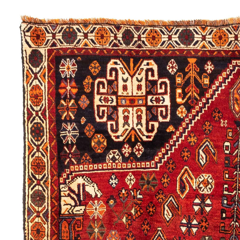 Perzisch Tapijt - Nomadisch - 247 x 153 cm - donkerrood