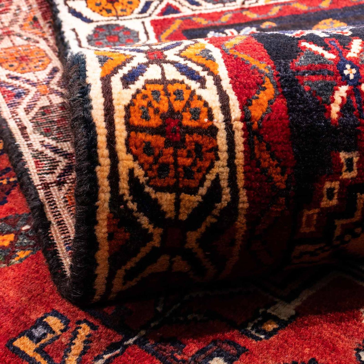 Perzisch Tapijt - Nomadisch - 247 x 153 cm - donkerrood