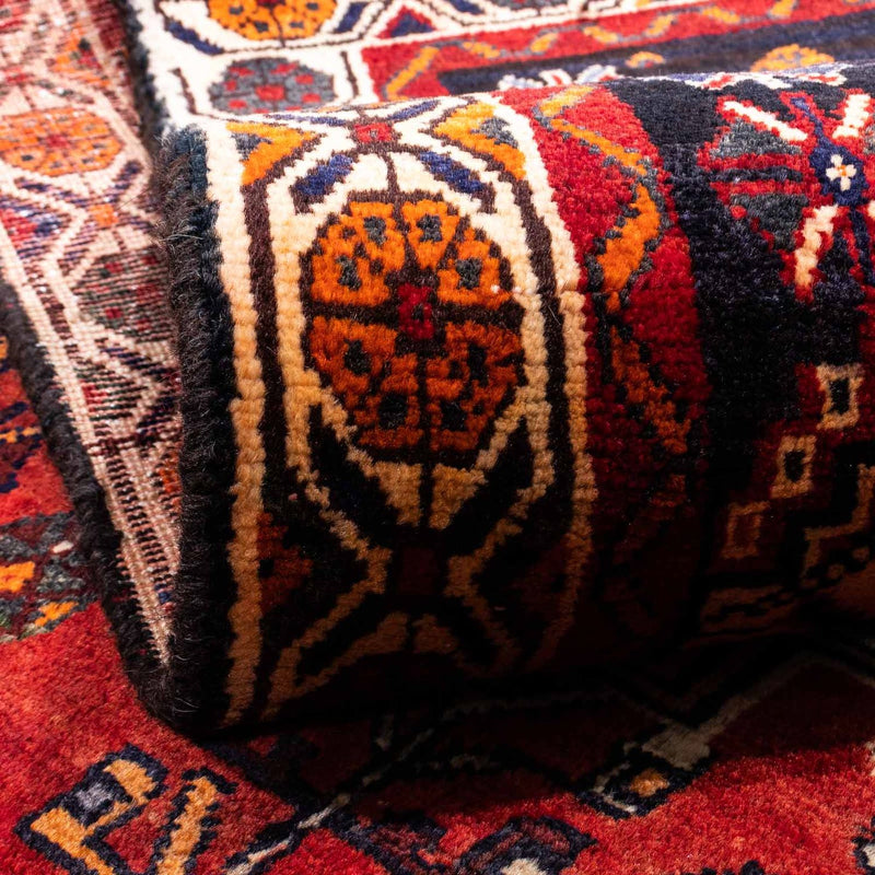 Perzisch Tapijt - Nomadisch - 247 x 153 cm - donkerrood