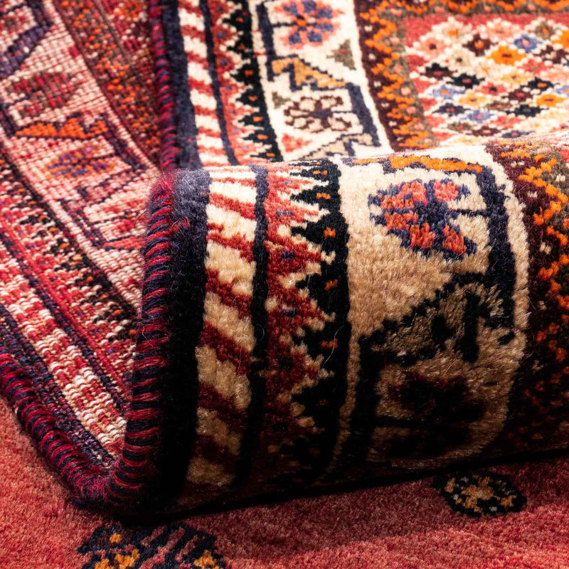 Perzisch Tapijt - Nomadisch - 238 x 174 cm - donkerrood