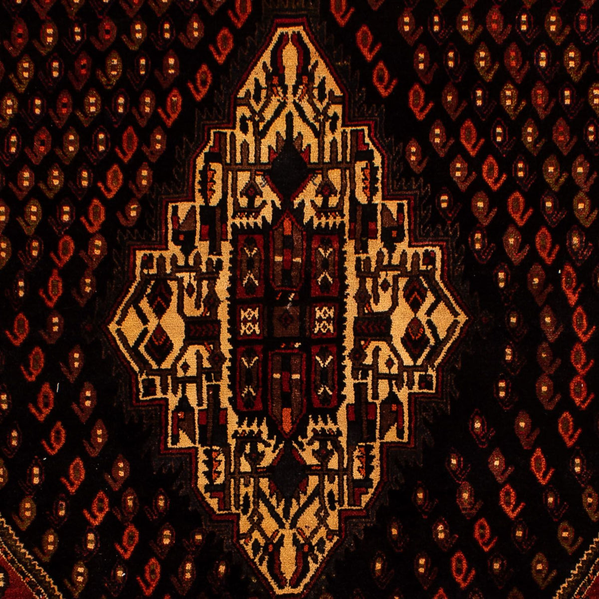 Perzisch Tapijt - Nomadisch - 307 x 210 cm - donkerblauw