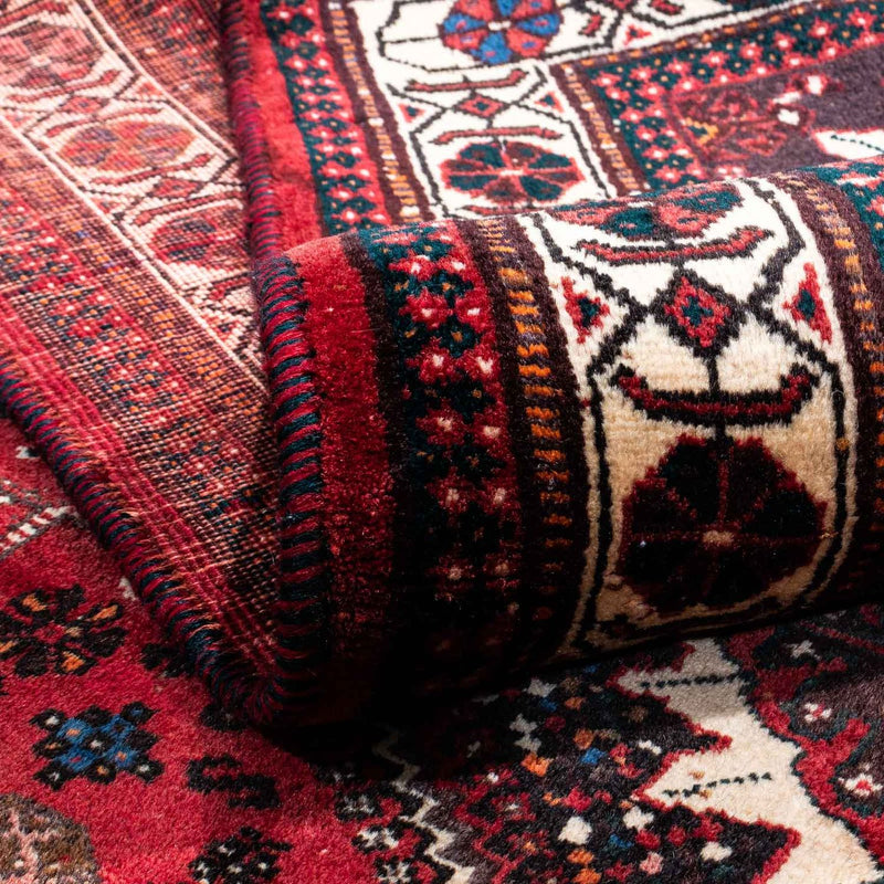 Perzisch Tapijt - Nomadisch - 244 x 183 cm - donkerrood