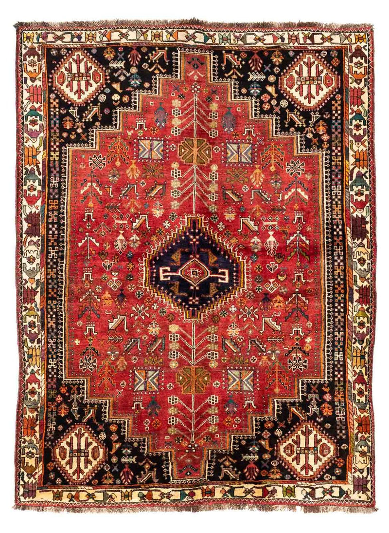 Perzisch Tapijt - Nomadisch - 247 x 170 cm - rood
