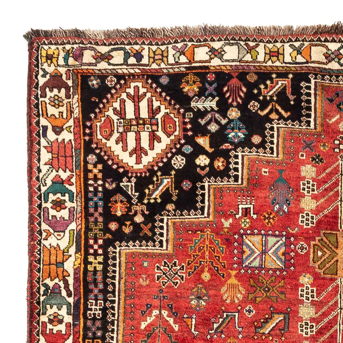 Perzisch Tapijt - Nomadisch - 247 x 170 cm - rood